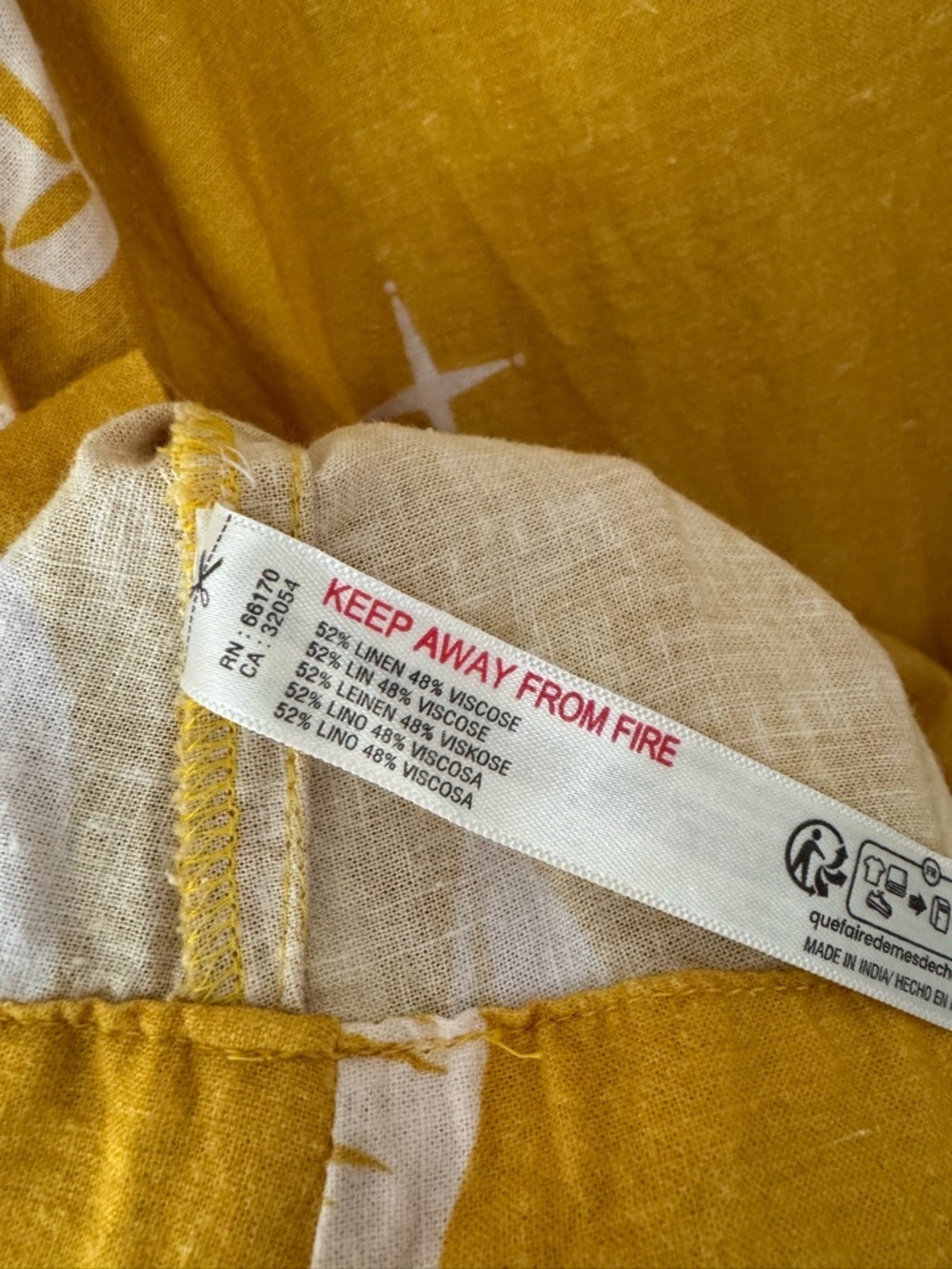 Celandine x Anthropologie Square Neck Mini Dress in Maize - Picture 9 of 9